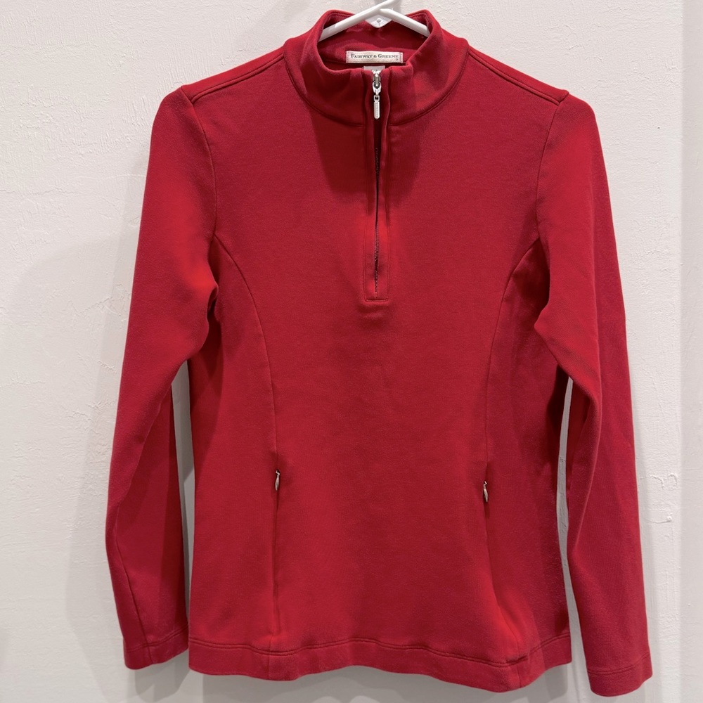 Fairway & Greene Quarter Zip Sweatshirt /Jacket